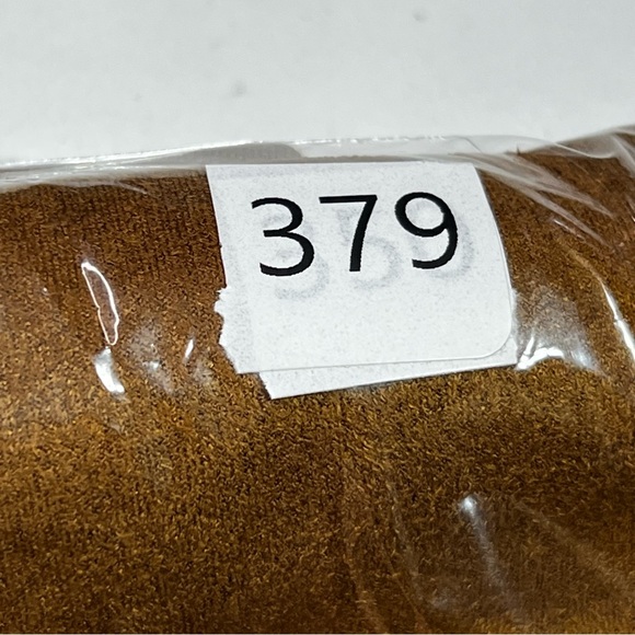 Sleeveless Suede-Look Brown Women’s Top - Picture 7 of 7